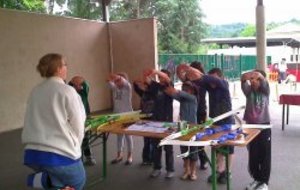 Découverte du tir à l'arc au Chambon