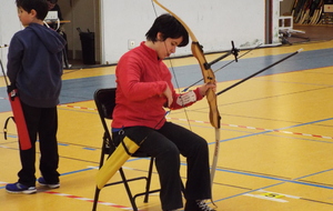 Magali au Championnat Regional Handisport