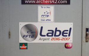 Le Label  Argent  pour la 1ère Compagnie