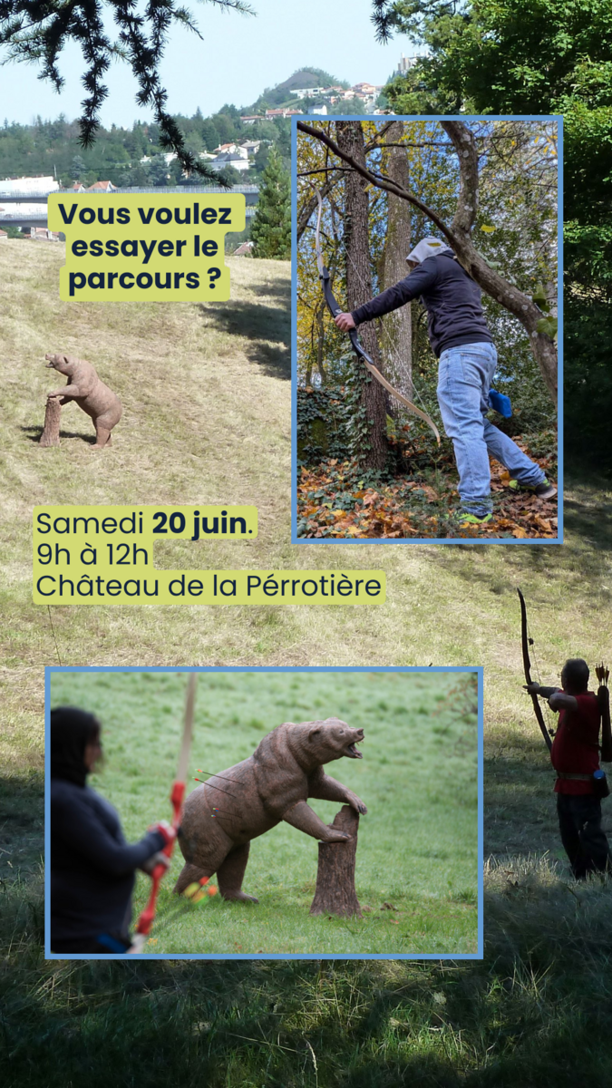 Découverte du tir en parcours à la Pérrotière