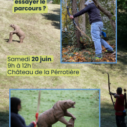 Découverte du tir en parcours à la Pérrotière